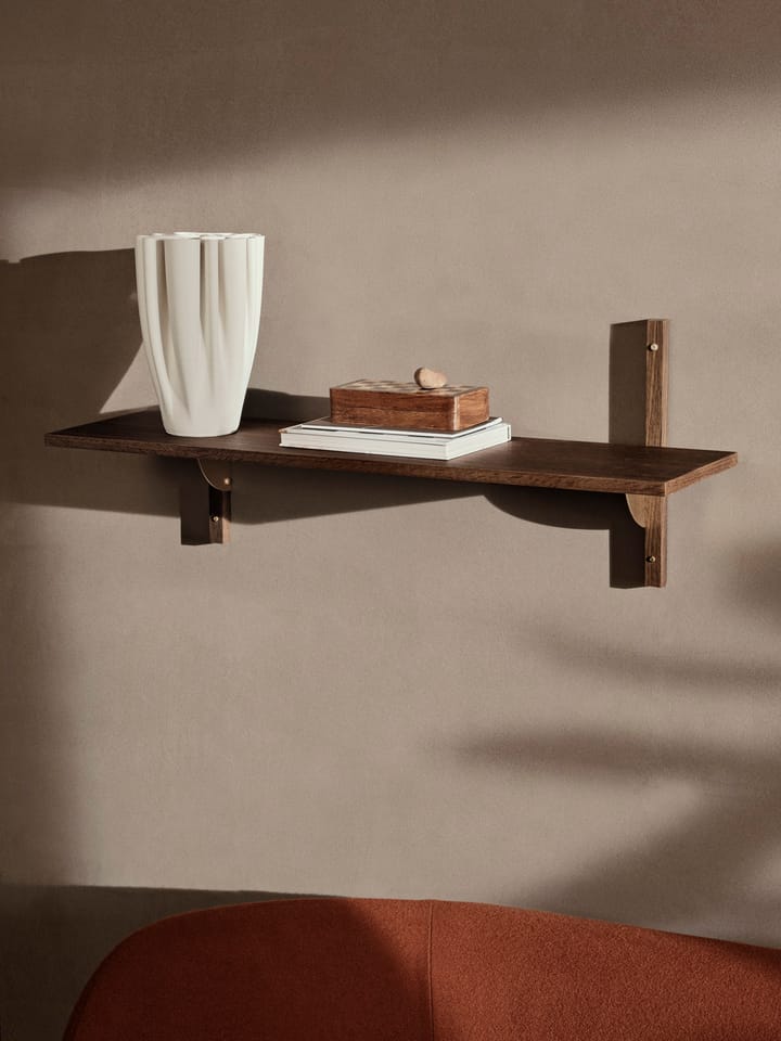 Sector pochwała L/S, Smoked Oak, brass Ferm Living