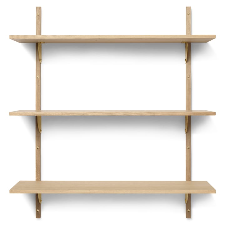 Sector półka  L/L - Dąb-mosiądz - Ferm LIVING