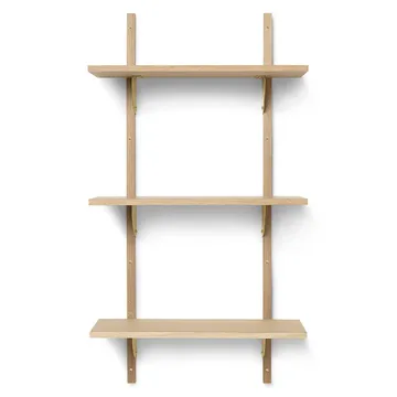 Sector półka S/L - Dąb-mosiądz - Ferm Living