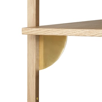 Sector półka S/S - Dąb-mosiądz - Ferm Living