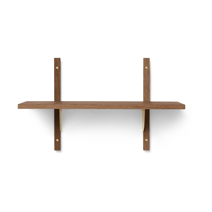 Sector półka S/S - Smoked Oak, brass - Ferm Living