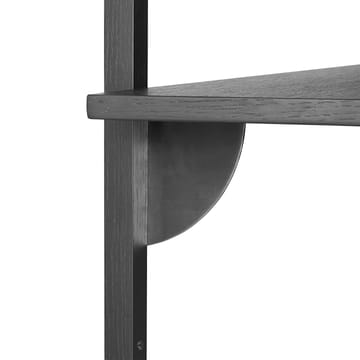 Sector półka triple wide - Czarny popielaty-czarny - Ferm Living