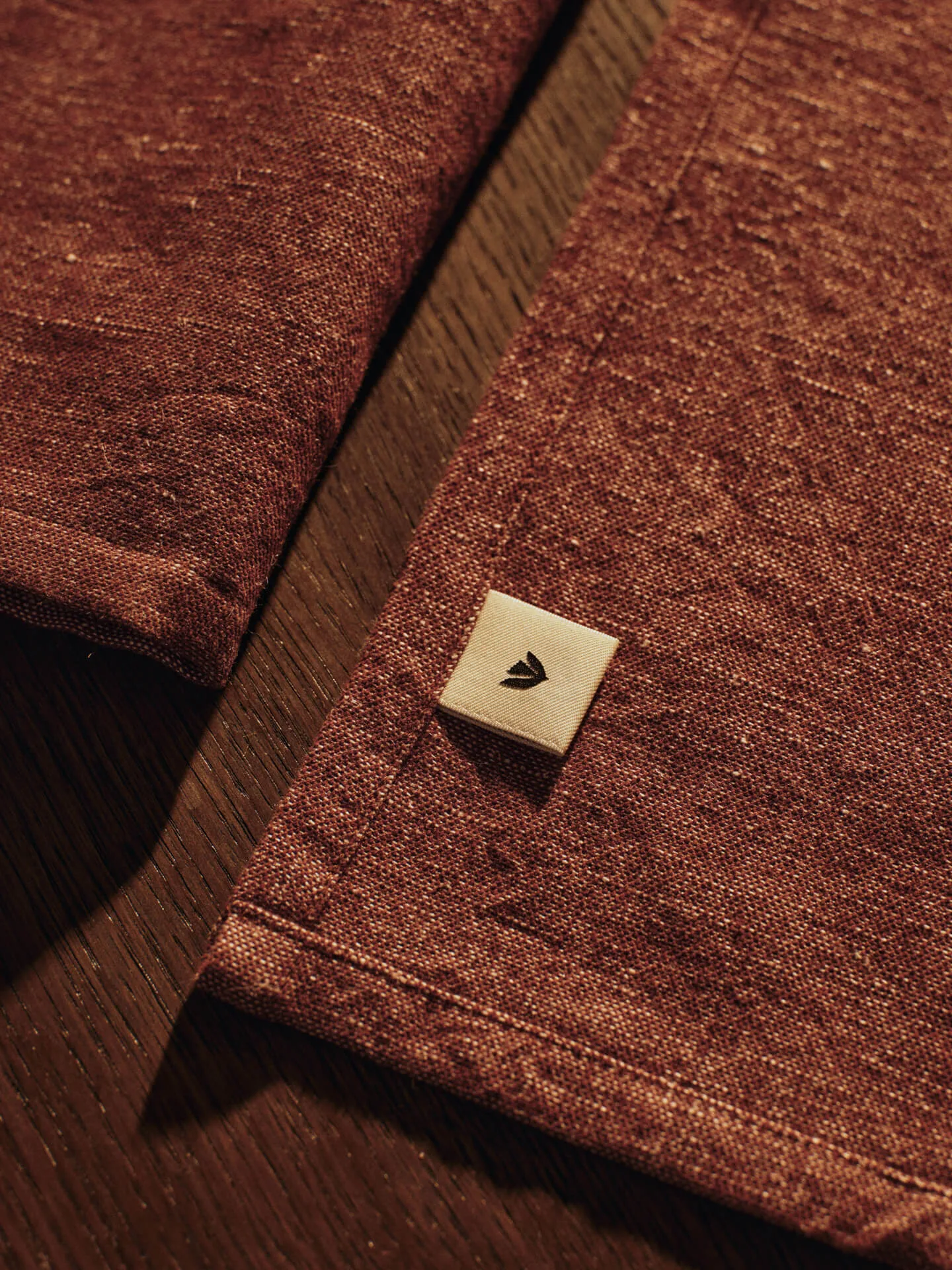 Serwetki Hale 4‑pak, Chestnut, 35x35 cm Ferm Living