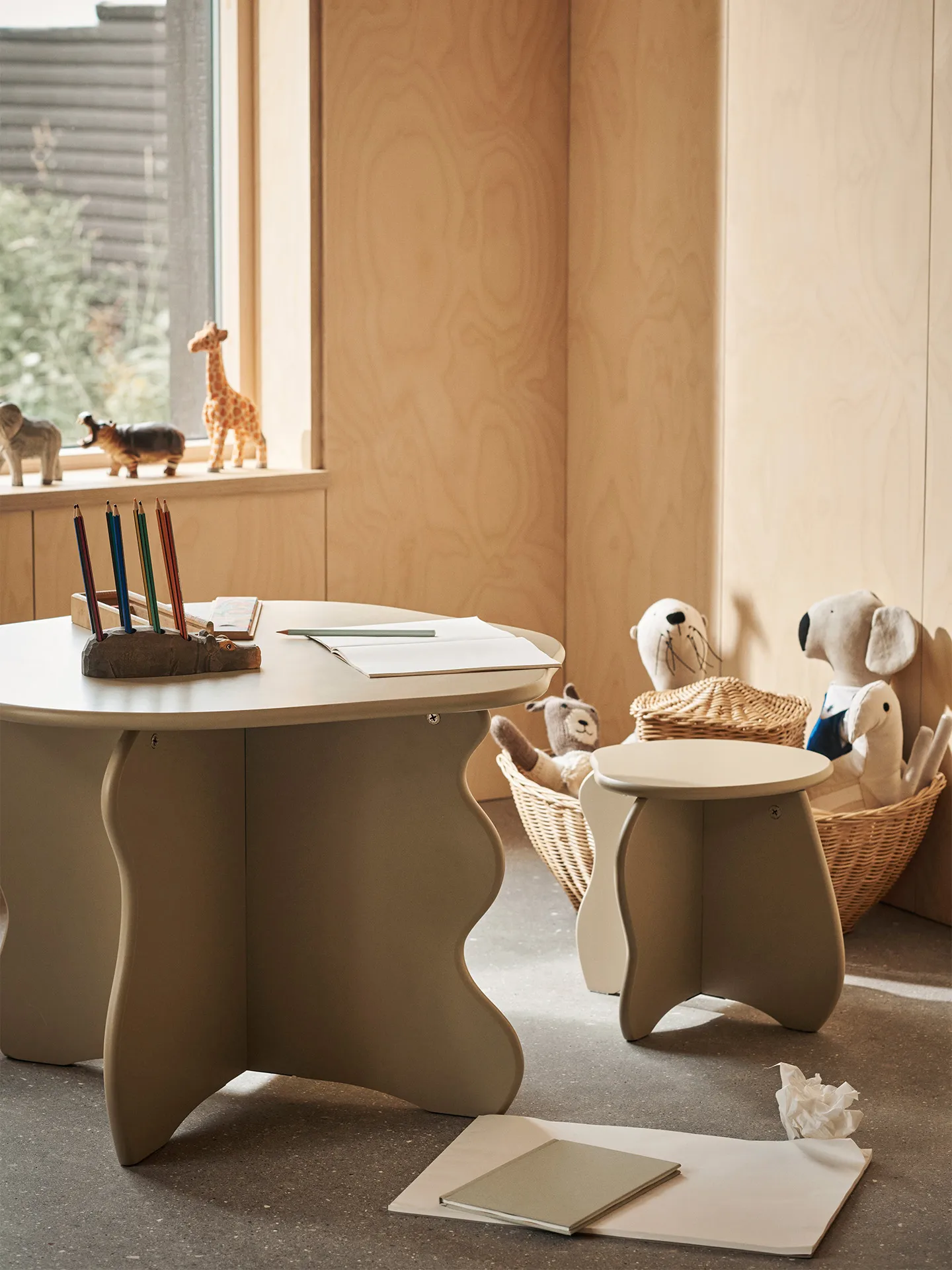 Slope stołek, Kaszmir Ferm Living