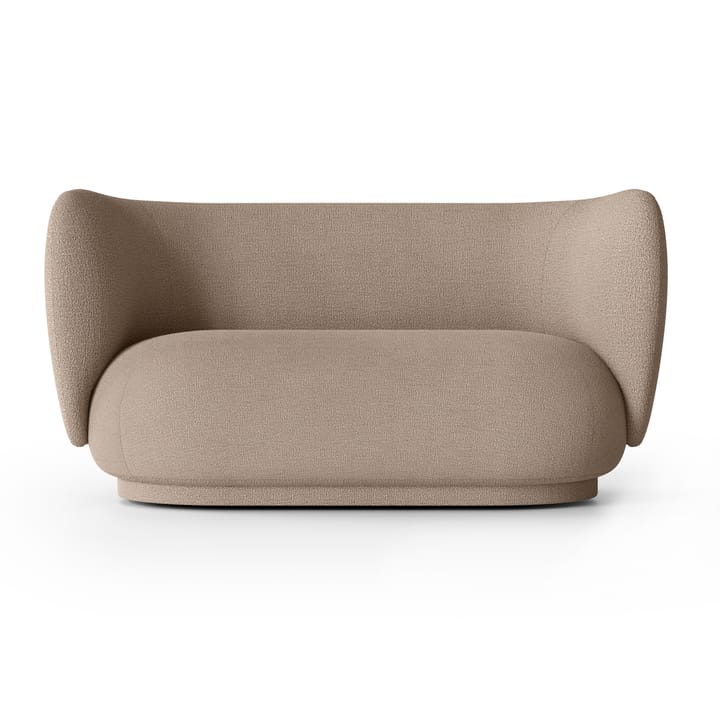 Sofa 2-osobowa Rico bouclé - Bouclé sand - Ferm Living