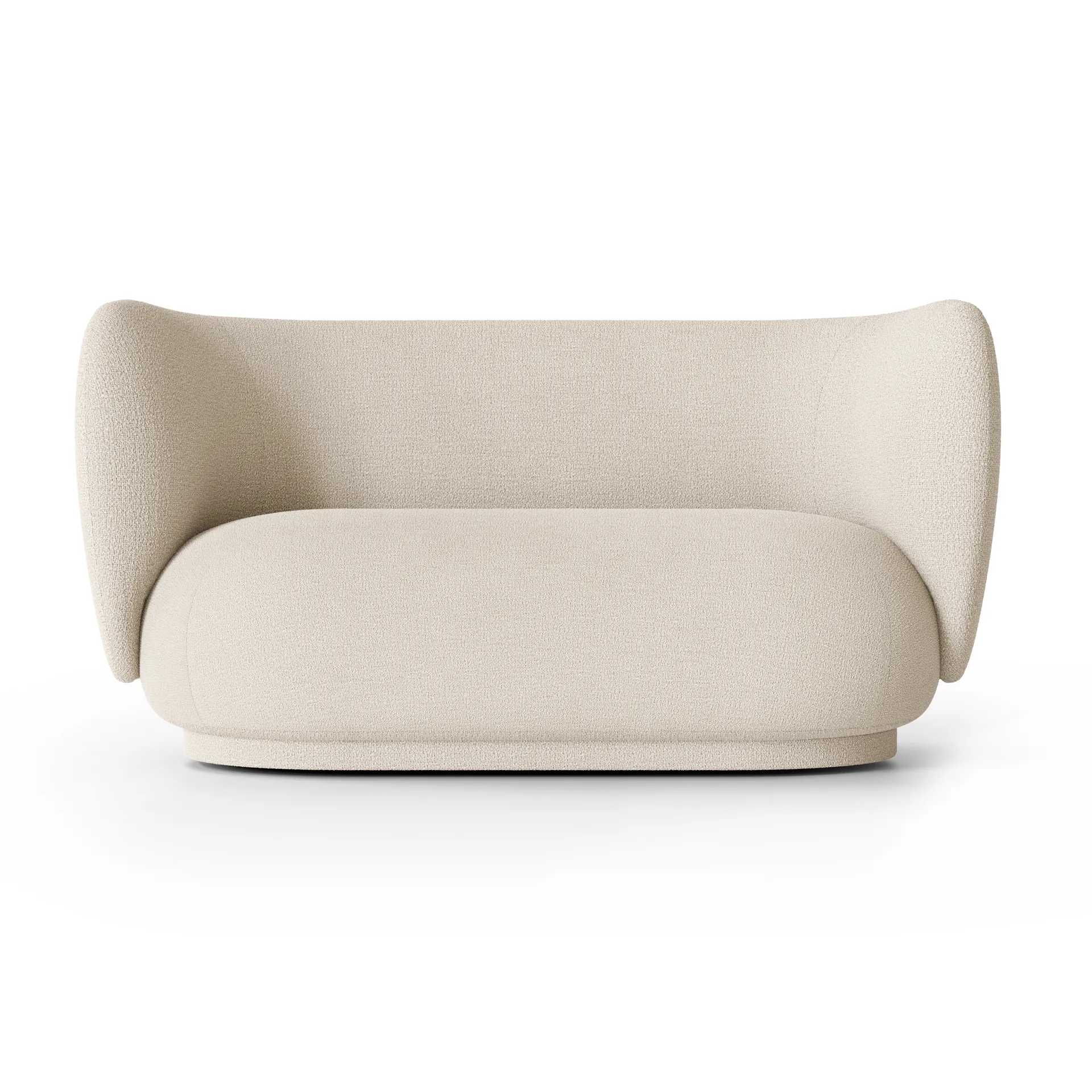 Sofa 2-osobowa Rico bouclé, Wool bouclé offwhite Ferm Living