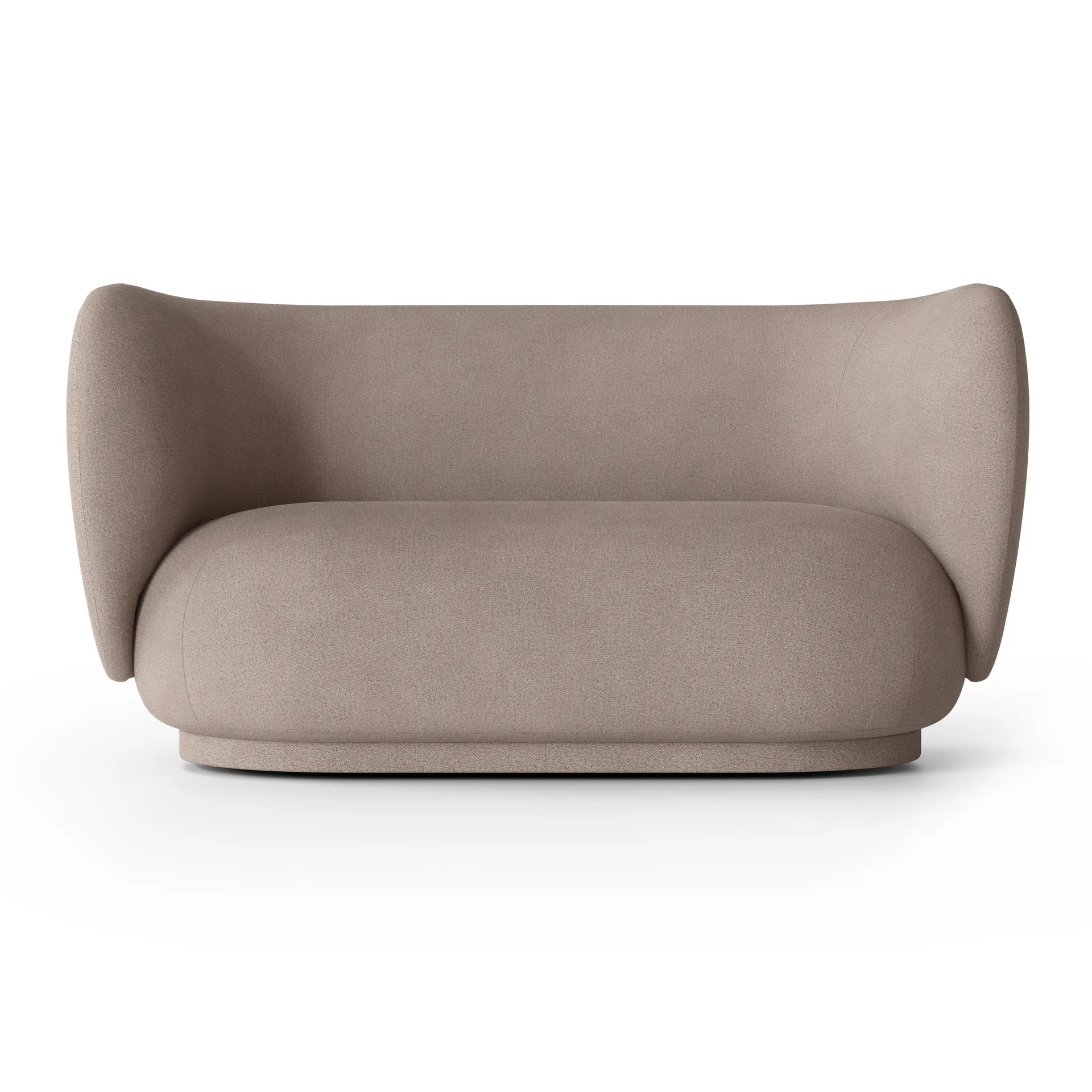 Sofa 2-osobowa Rico, Brushed warm grey Ferm Living