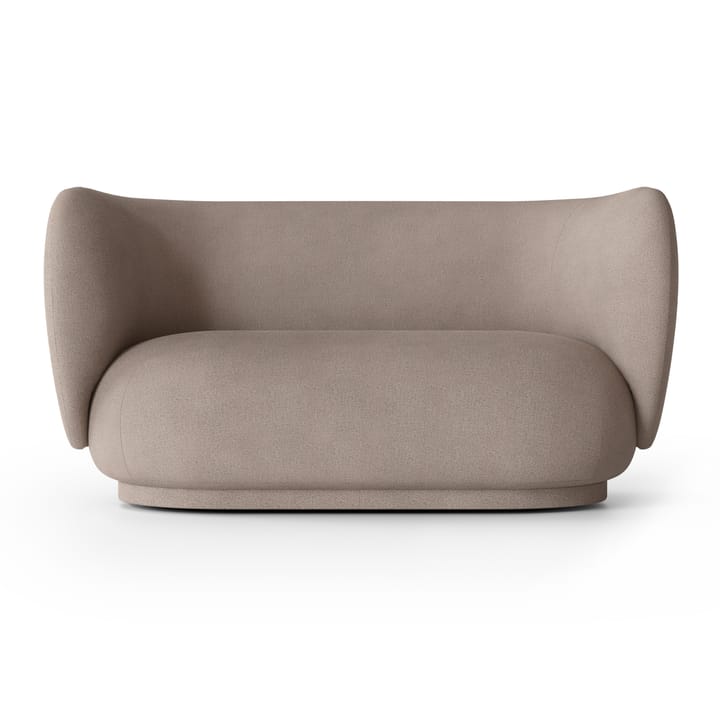 Sofa 2-osobowa Rico - Brushed warm grey - Ferm Living