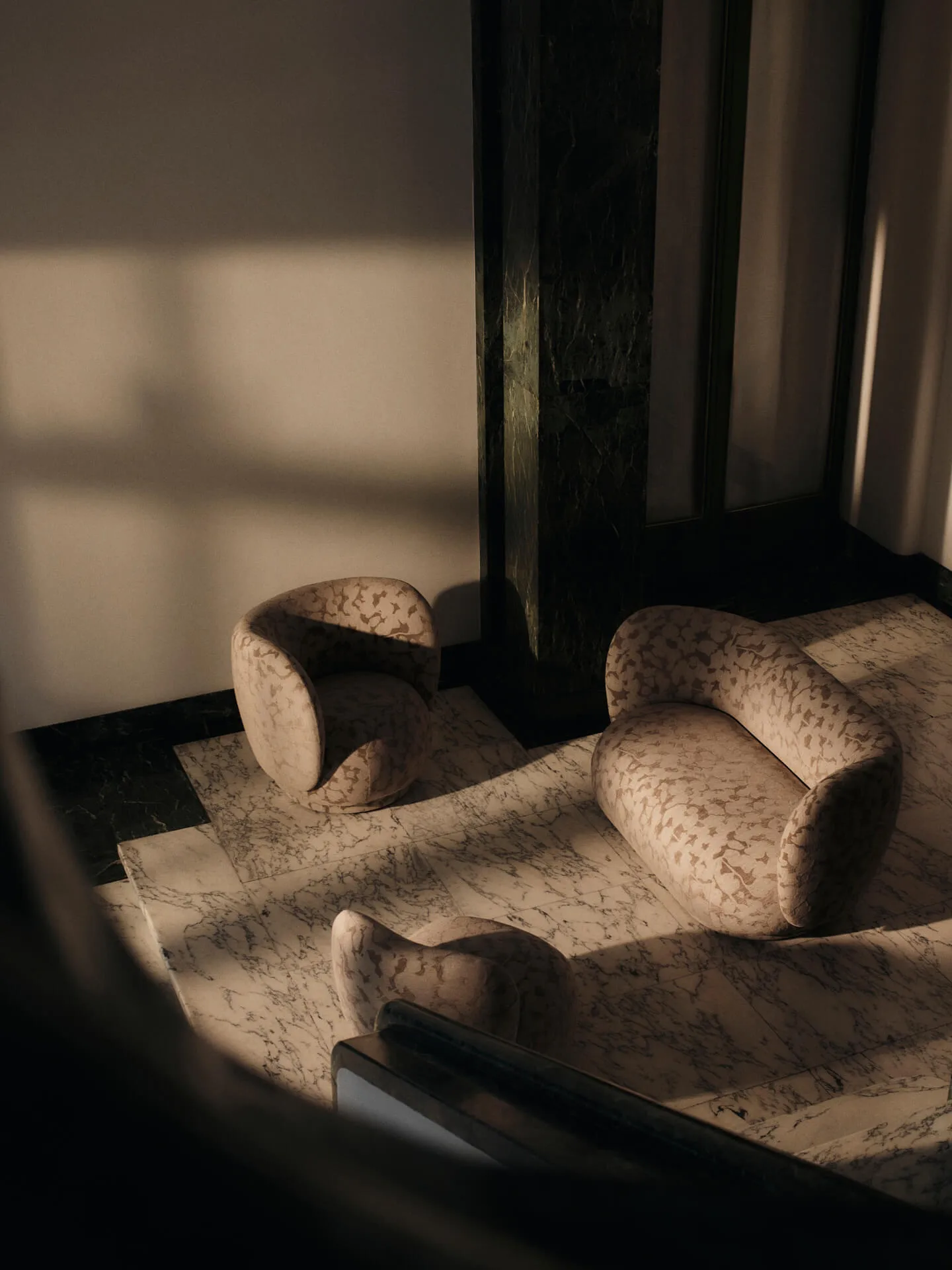 Sofa 2-osobowa Rico, Cilla-Taupe Ferm Living