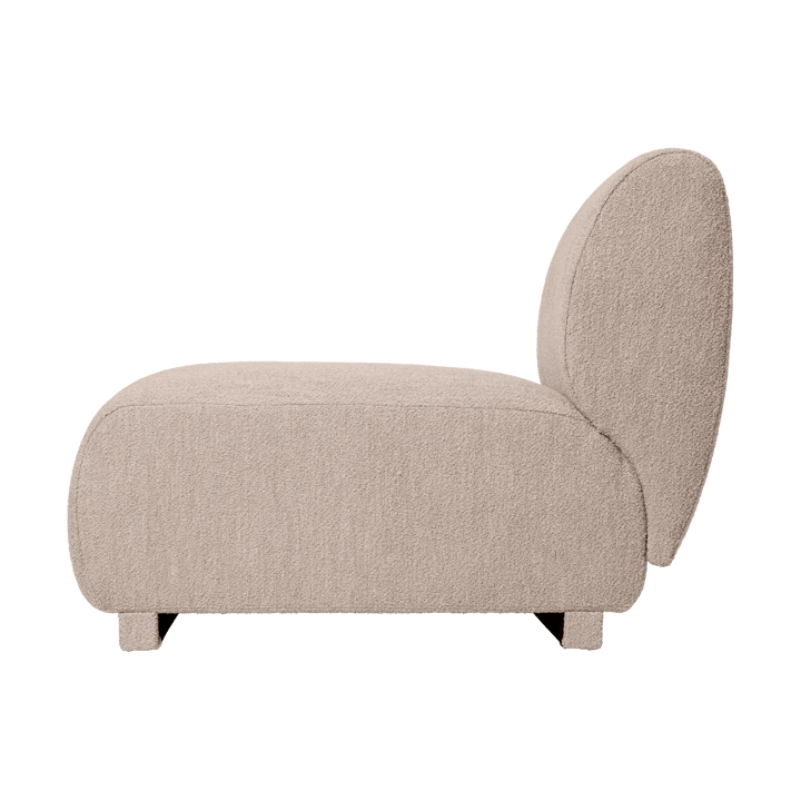 Sofa modułowa Rico open L (lewy), Soft bouclé-natural Ferm Living