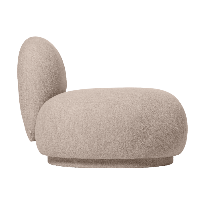 Sofa modułowa Rico open L (lewy), Soft bouclé-natural Ferm Living