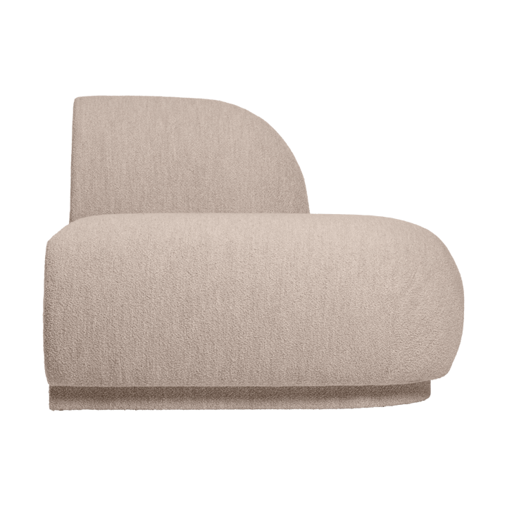 Sofa modułowa Rico open R (prawy) - Soft bouclé-natural - Ferm Living