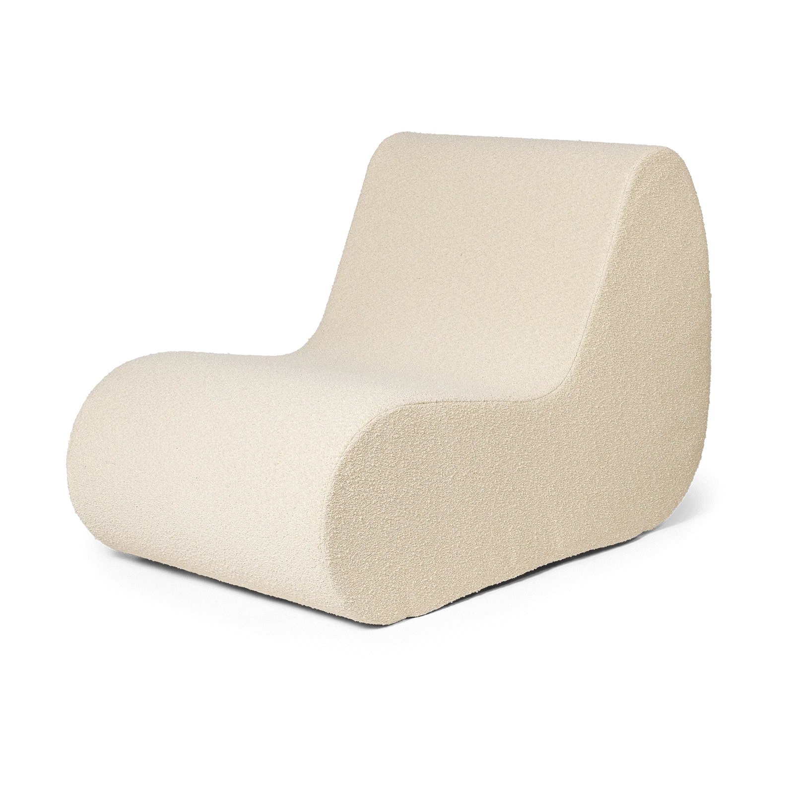Sofa modułowa Rouli center module pure bouclé, Off-white Ferm Living