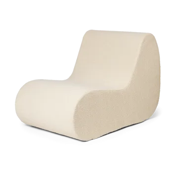 Sofa modułowa Rouli center module pure bouclé - Off-white - Ferm Living