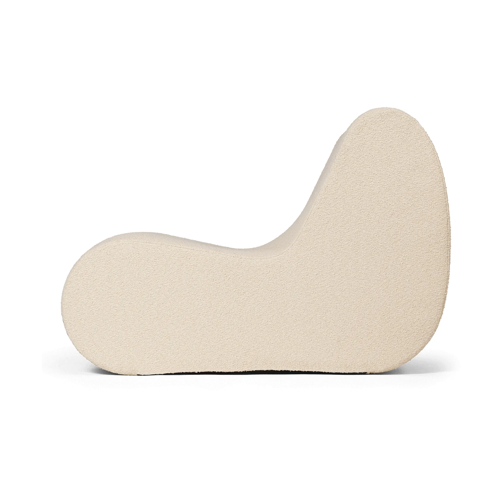 Sofa modułowa Rouli center module pure bouclé, Off-white Ferm Living