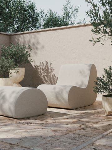 Sofa modułowa Rouli center module pure bouclé - Off-white - Ferm Living