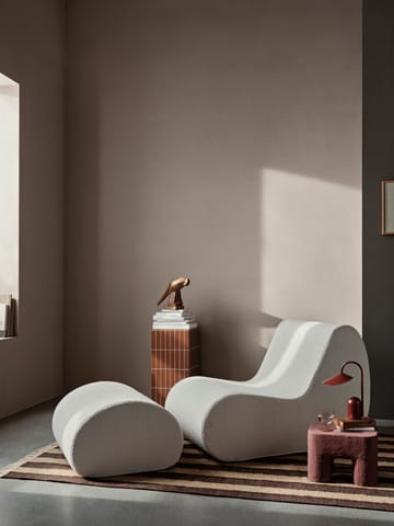 Sofa modułowa Rouli center module pure bouclé - Off-white - Ferm Living