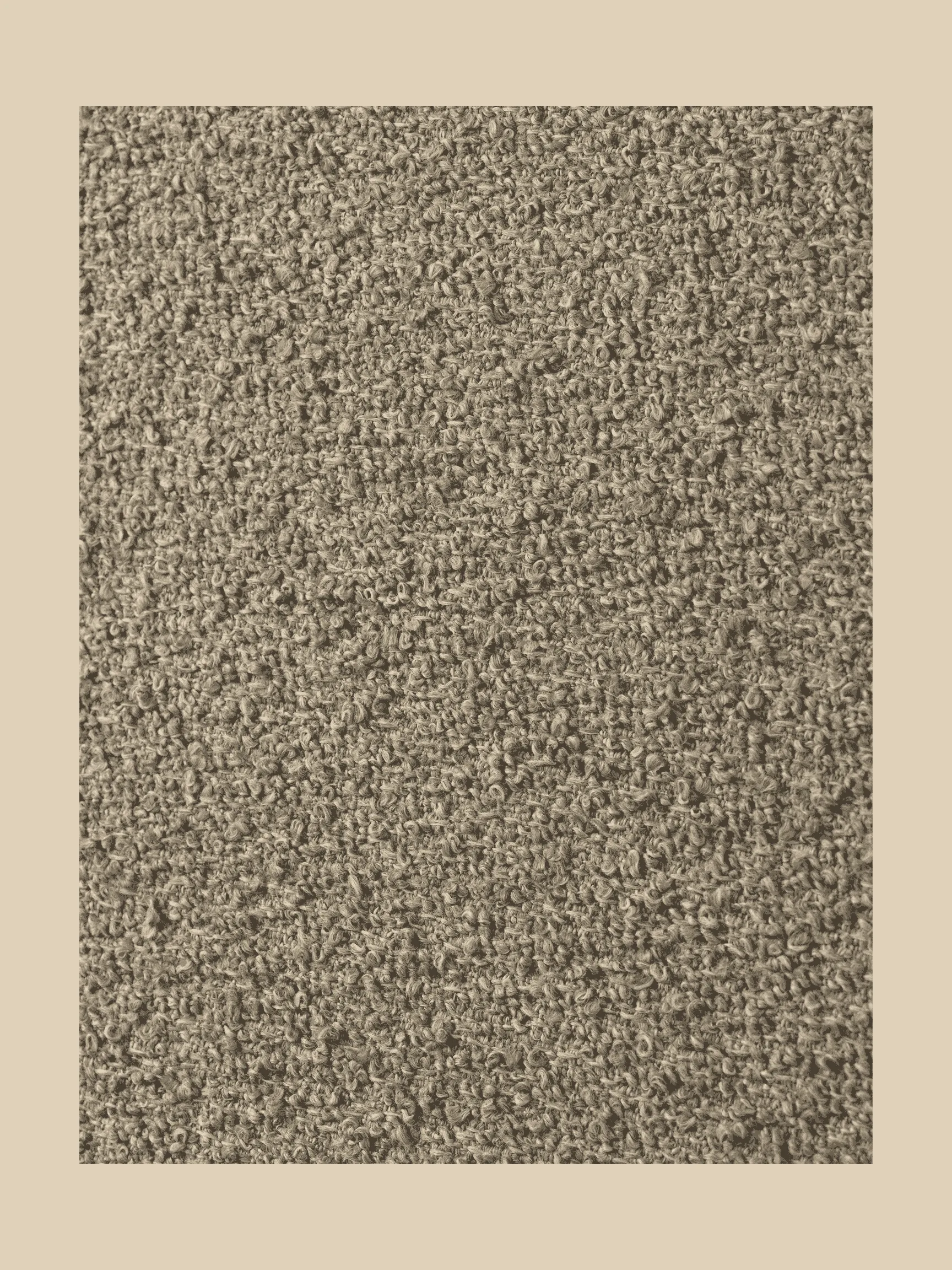 Sofa modułowa Rouli center module pure bouclé, Sand Ferm Living