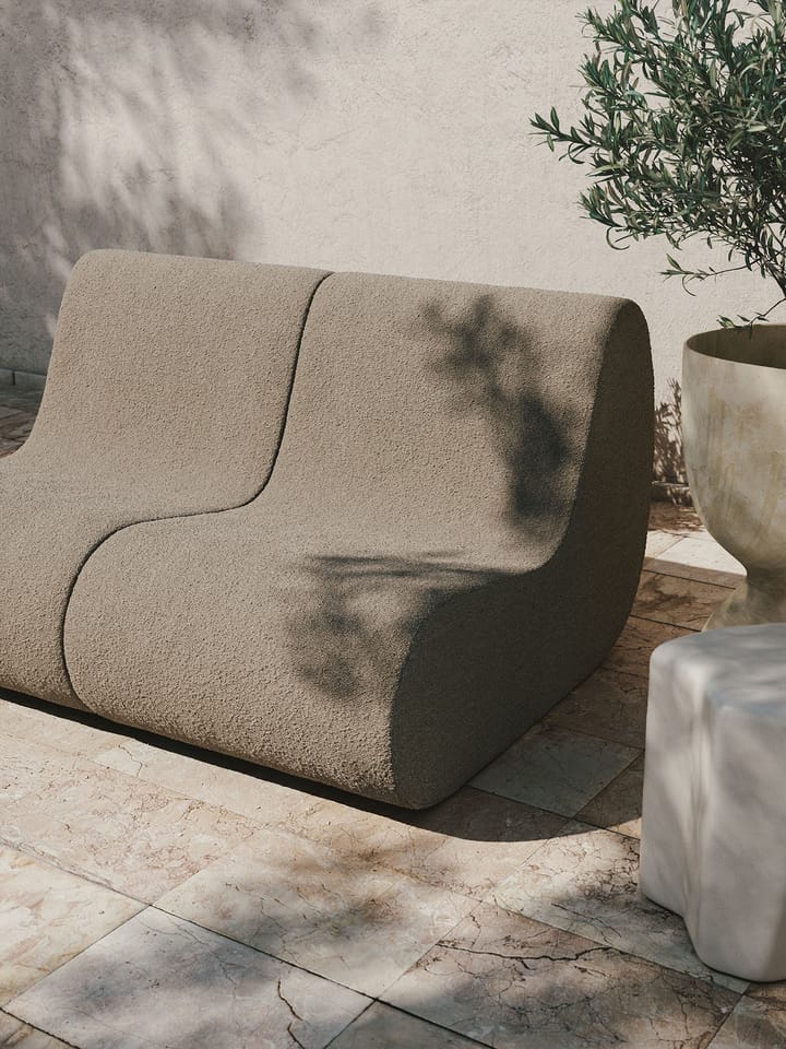 Sofa modułowa Rouli center module pure bouclé, Sand Ferm Living