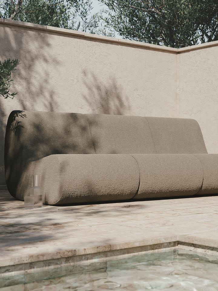 Sofa modułowa Rouli center module pure bouclé, Sand Ferm Living