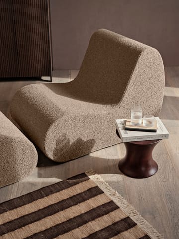 Sofa modułowa Rouli center module pure bouclé - Sand - Ferm Living