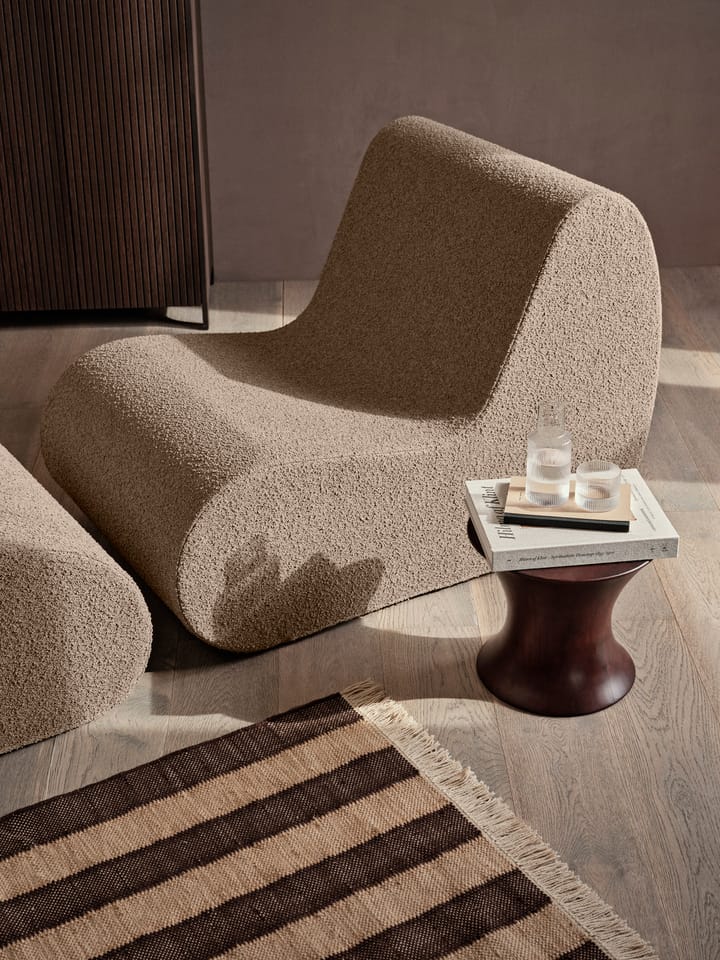 Sofa modułowa Rouli center module pure bouclé, Sand Ferm Living