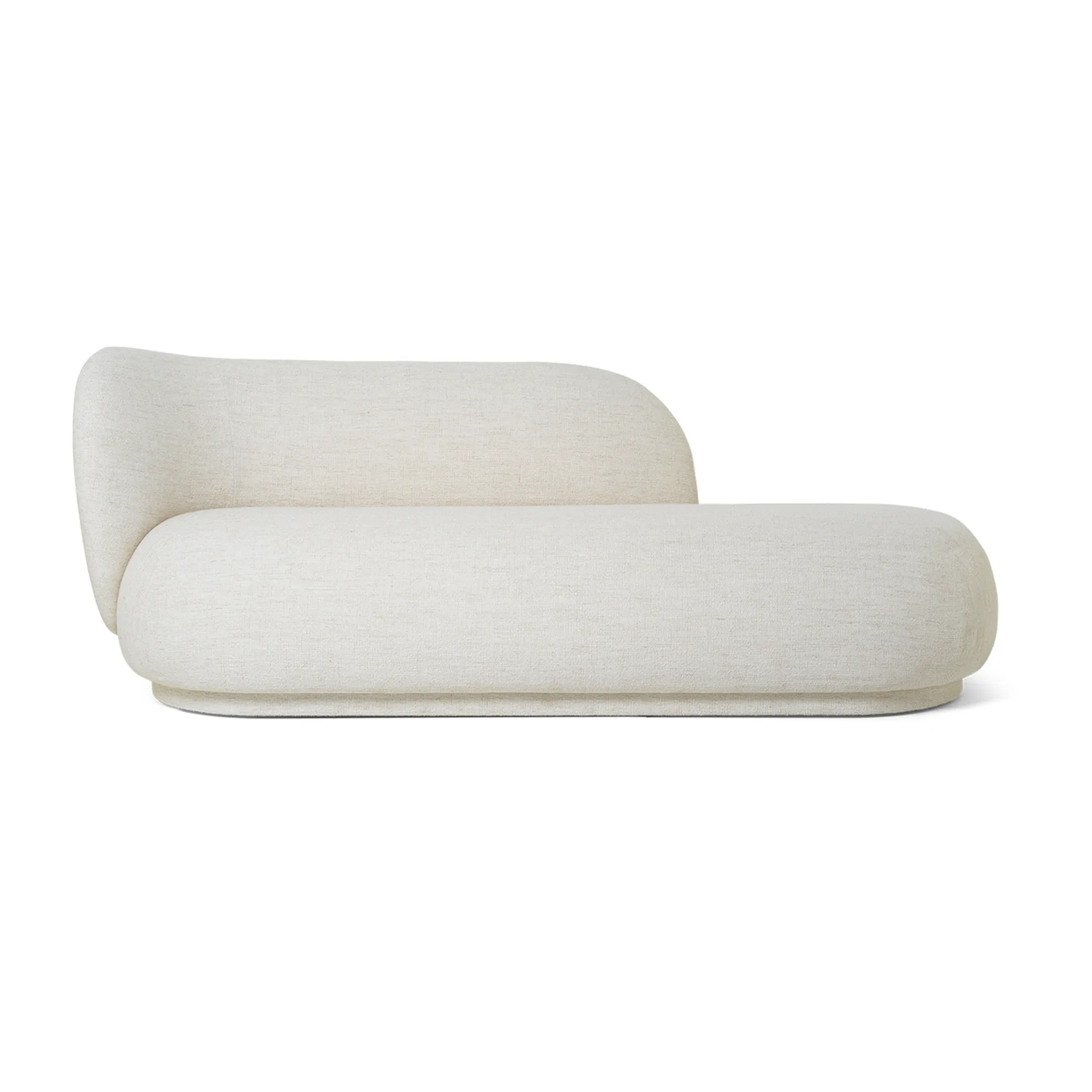 Sofa Rico divan bouclé lewa, Złamana biel Ferm Living