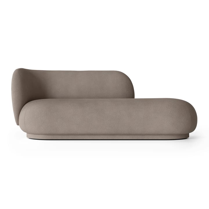 Sofa Rico divan lewa - Szczotkowana ciepła szarość - Ferm LIVING