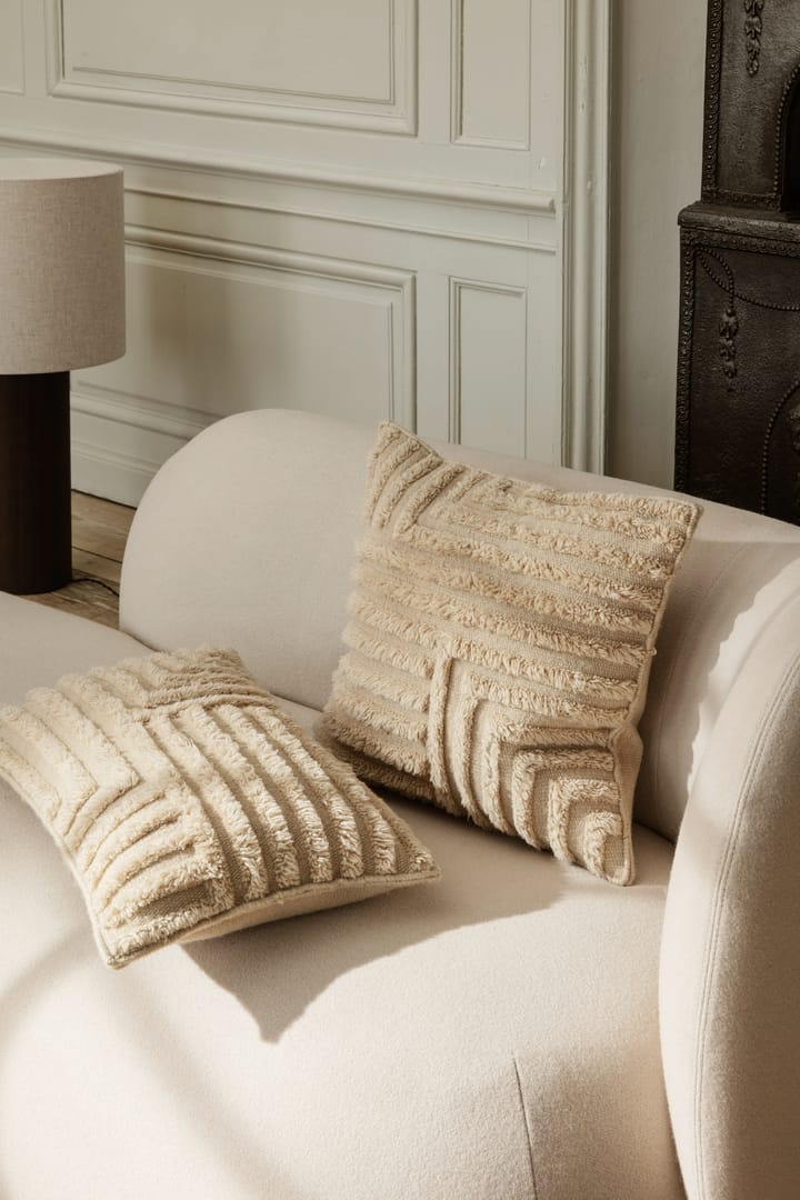 Sofa Rico divan prawa, Szczotkowana złamana biel Ferm Living