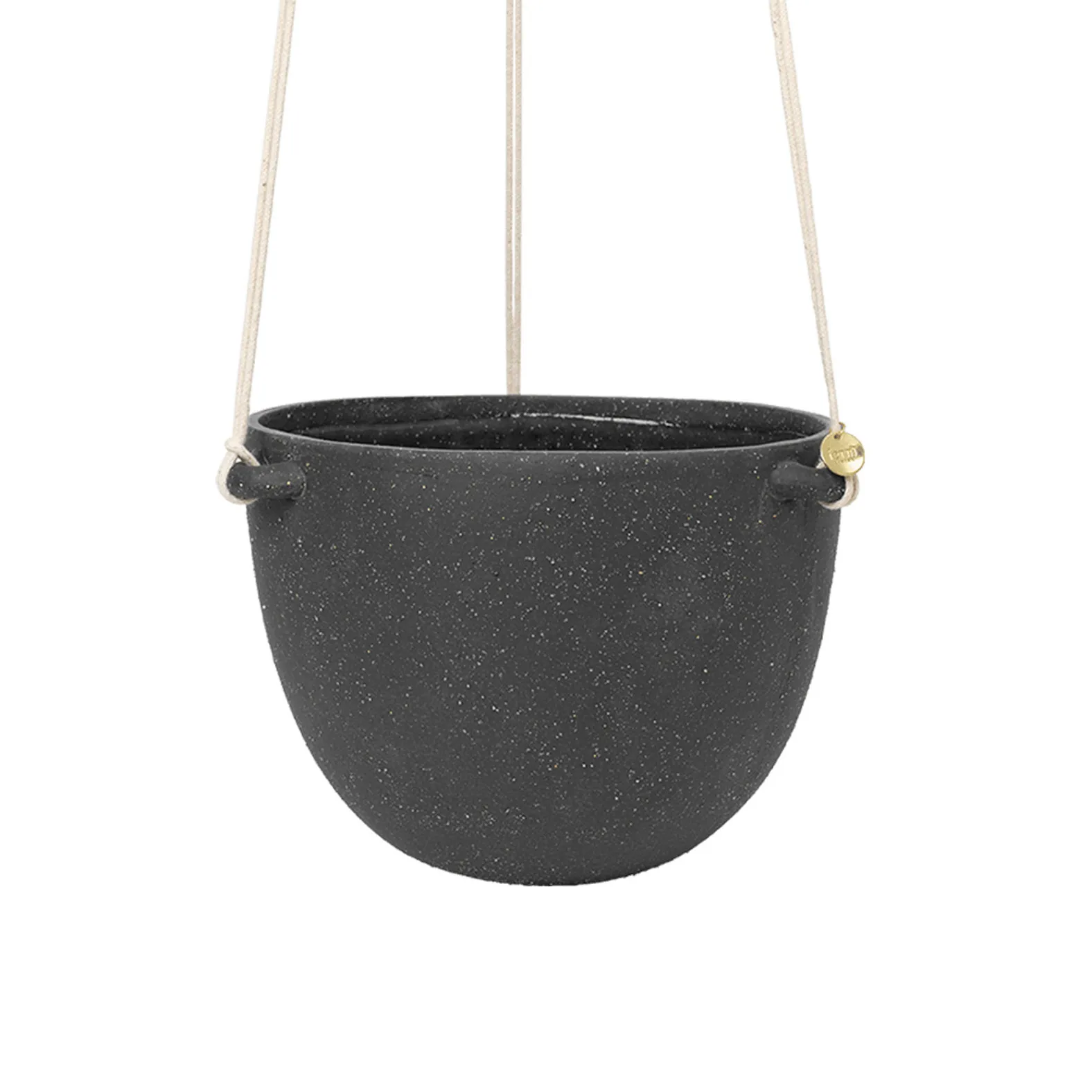 Speckle wisząca doniczka Ø20.5 cm, Dark grey Ferm Living