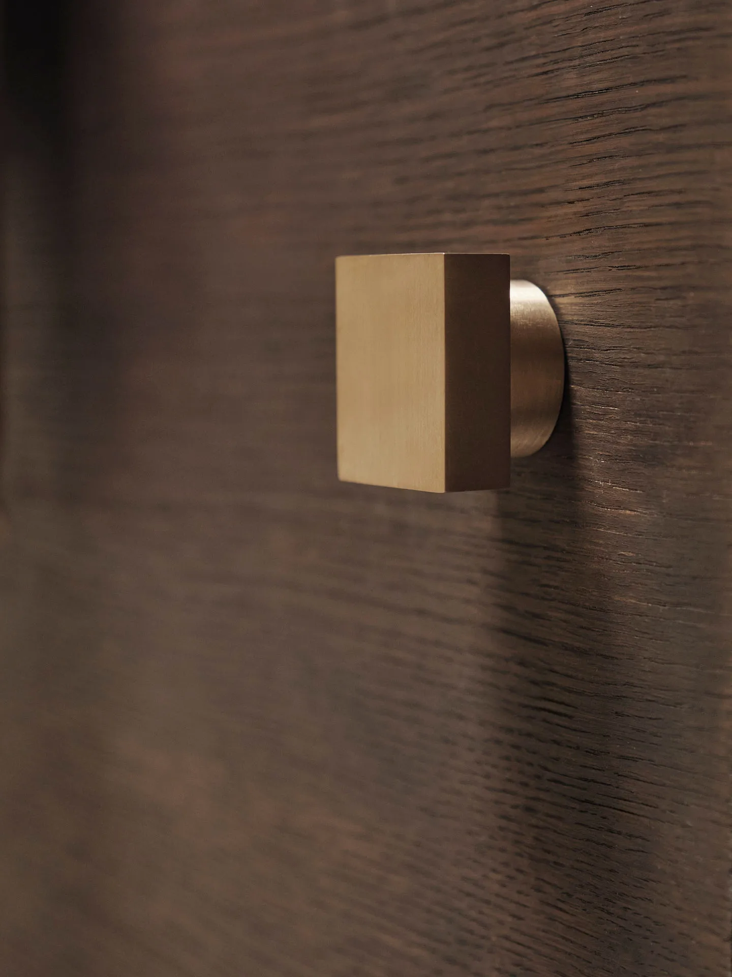 Square wieszak large, Brass Ferm Living