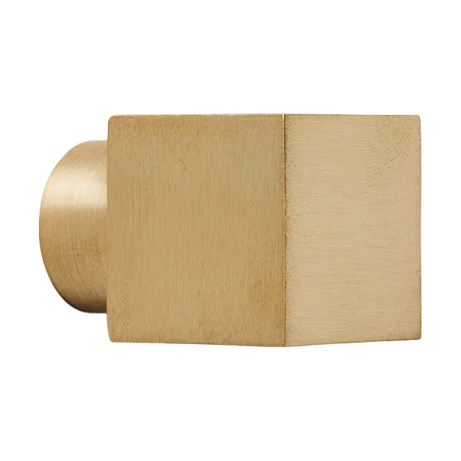 Square wieszak small, Brass Ferm Living