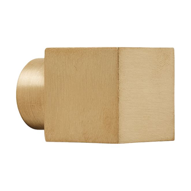 Square wieszak small, Brass Ferm Living