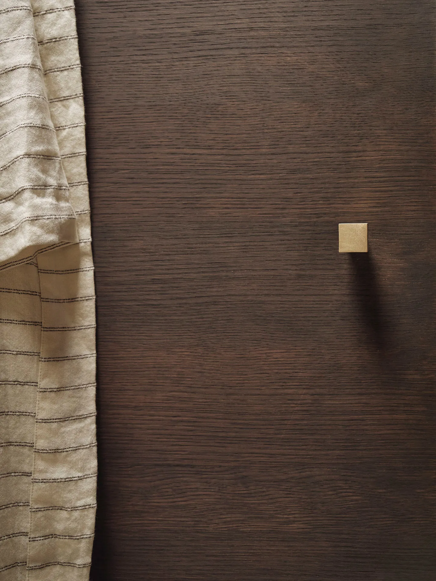 Square wieszak small, Brass Ferm Living