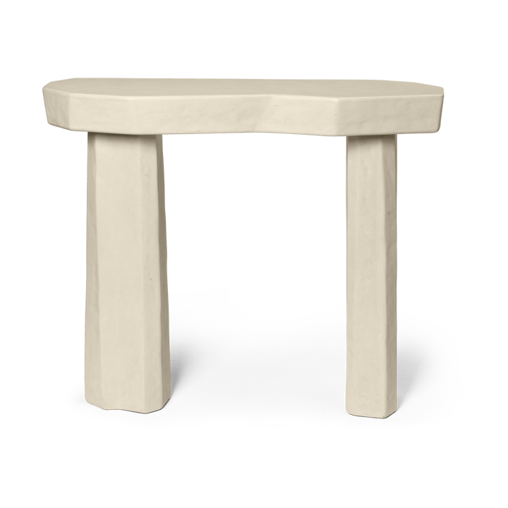 Staffa console table stolik kawowy 33,4x100,8x85 cm - Ivory - Ferm LIVING