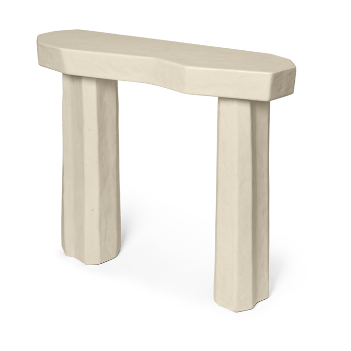 Staffa console table stolik kawowy 33,4x100,8x85 cm - Ivory - ferm LIVING