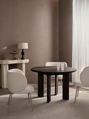 Staffa console table stolik kawowy 33,4x100,8x85 cm - Ivory - Ferm Living