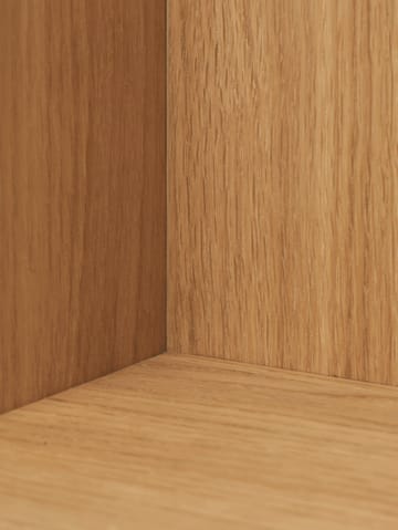 Stagger półka low - Oiled Oak - ferm LIVING