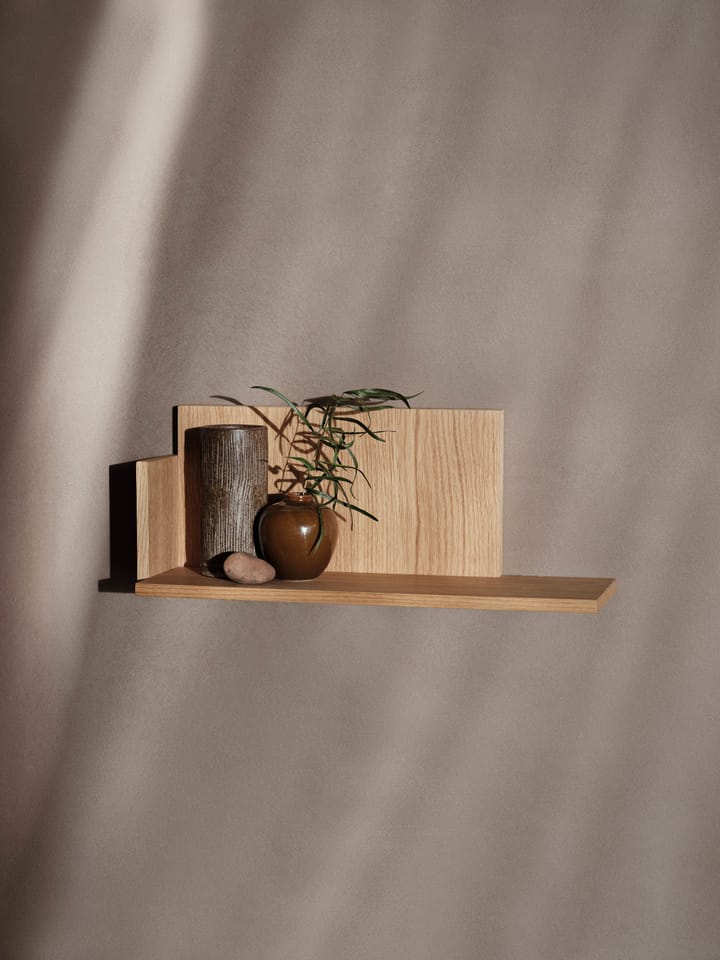 Stagger półka low - Oiled Oak - ferm LIVING