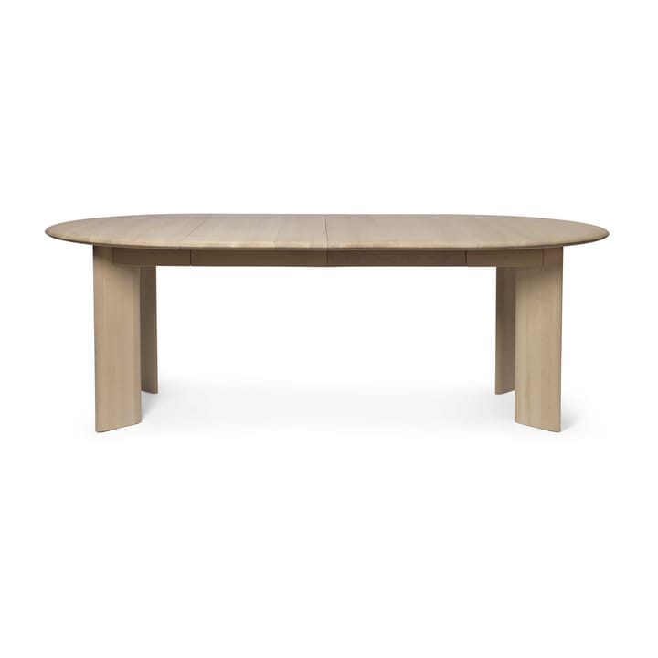 Stół Bevel Extendable z 2 wkładami - White Oiled Beech - Ferm LIVING