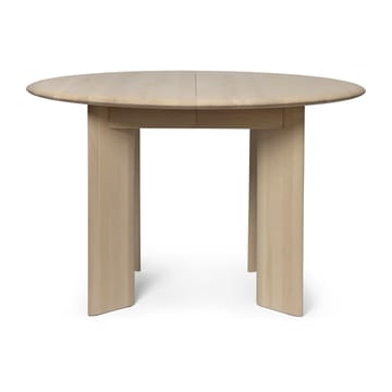Stół do jadalni Bevel Extendable z 1 wkładem - White Oiled Beech - Ferm Living