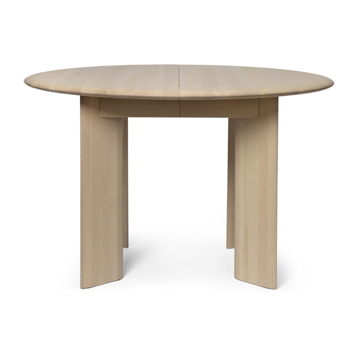 Stół do jadalni Bevel Extendable z 1 wkładem, White Oiled Beech Ferm Living
