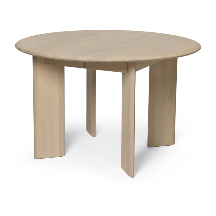 Stół do jadalni Bevel Extendable z 1 wkładem, White Oiled Beech Ferm Living