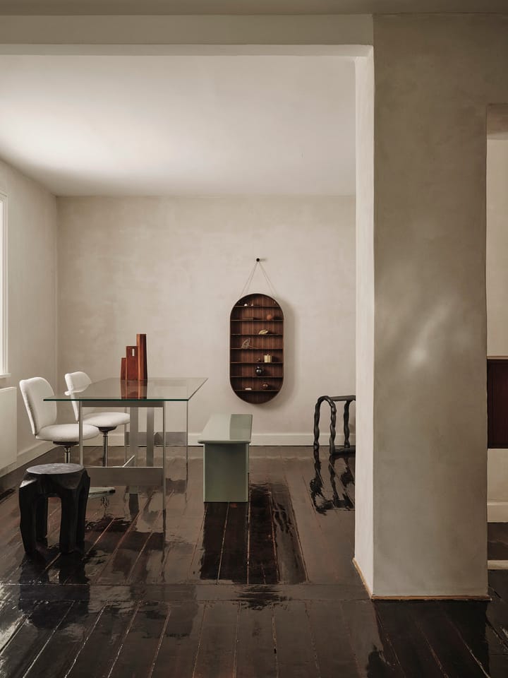 Stół do jadalni Lager 90x200 cm, Glass-aluminium Ferm Living