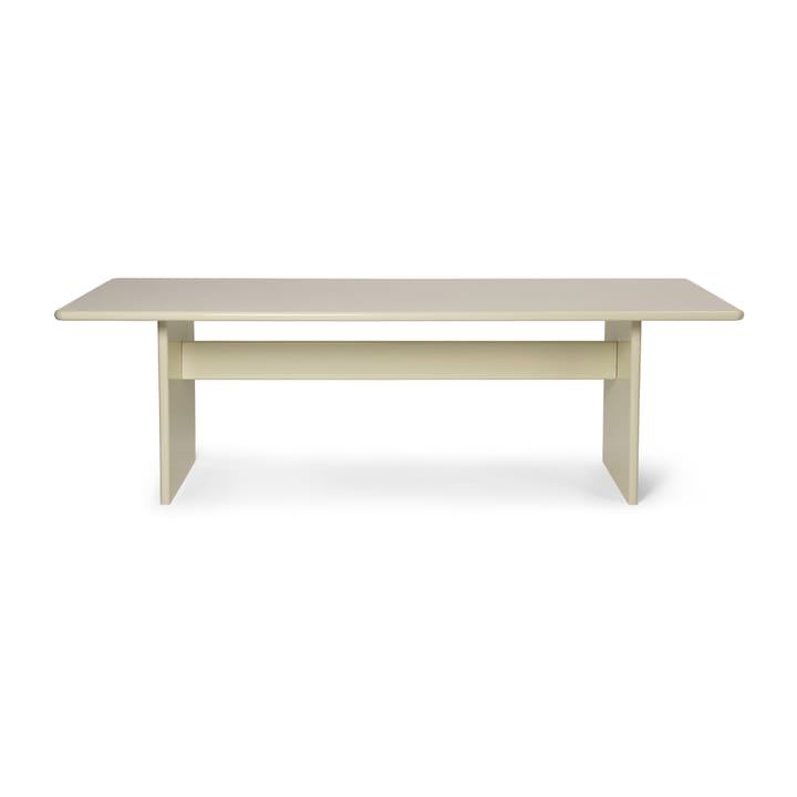 Stół do jadalni Rink duży 240x90x74 cm - Eggshell - Ferm Living