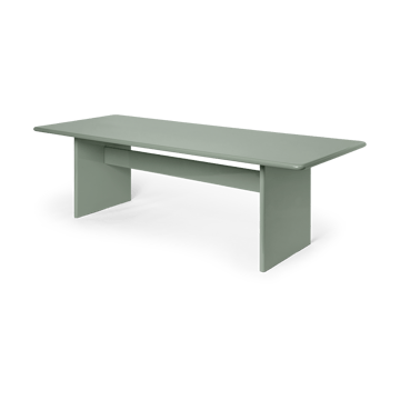 Stół do jadalni Rink duży 240x90x74 cm - Tea green - Ferm Living