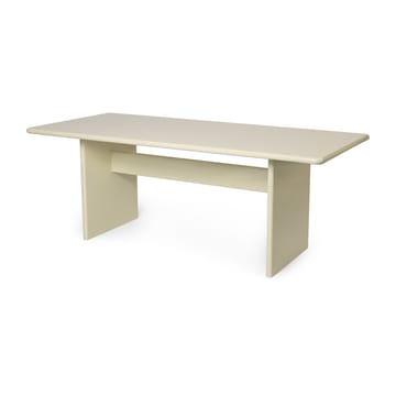 Stół do jadalni Rink small 200x90x74 cm - Eggshell - Ferm Living