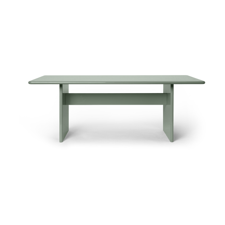 Stół do jadalni Rink small 200x90x74 cm - Tea green - Ferm Living