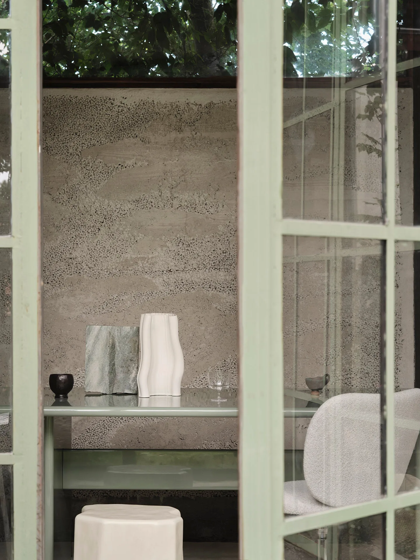 Stół do jadalni Rink small 200x90x74 cm, Tea green Ferm Living