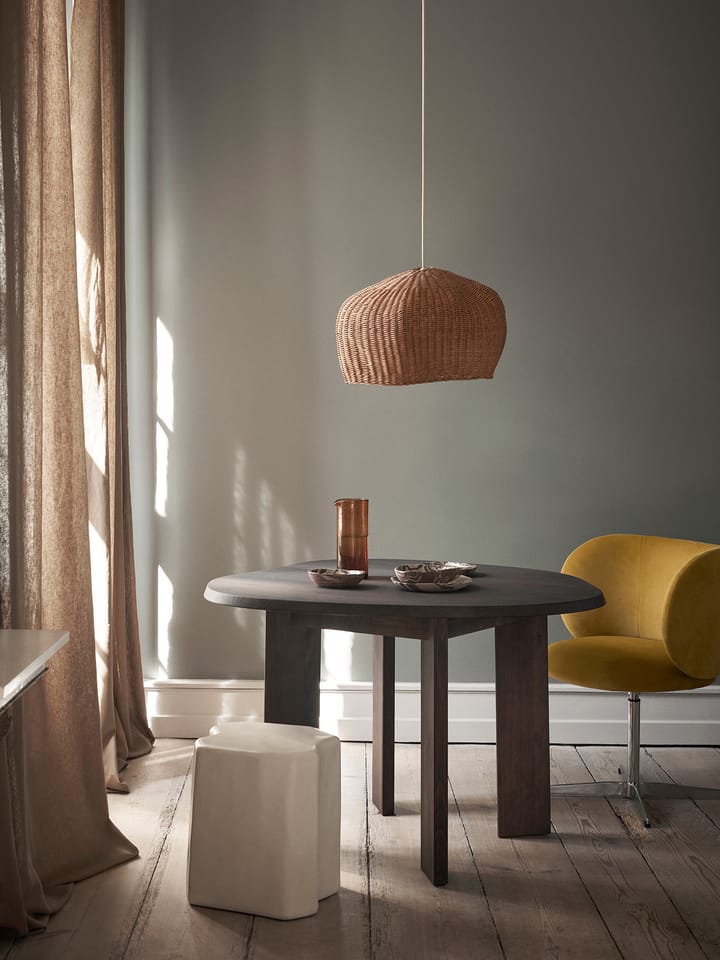 Stół do jadalni Tarn 104,6x113,5 cm, Ciemno barwiony buk Ferm Living